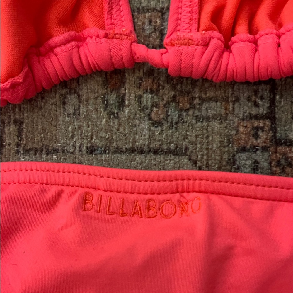 BILLABONG Neon Pink String Bikini Set in Sz L - NWT!!! - Picture 6 of 6